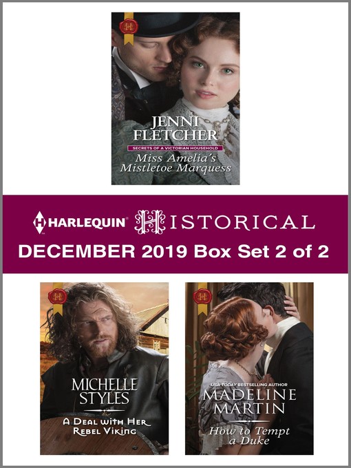 Title details for Harlequin Historical December 2019--Box Set 2 of 2 by Jenni Fletcher - Available